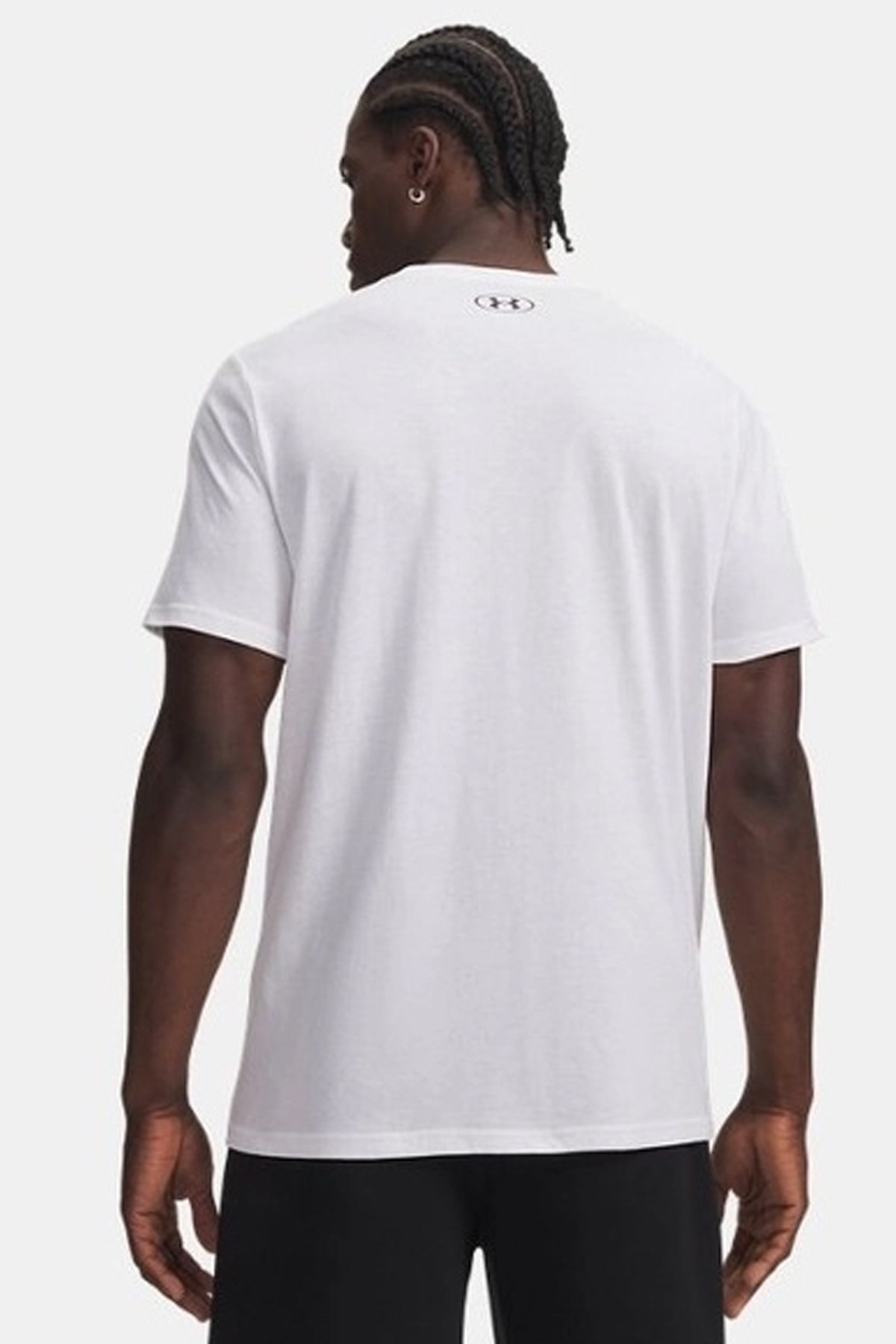 Under Armour Team Issue Wordmark Ss Erkek Tişört 1329582-102 Beyaz