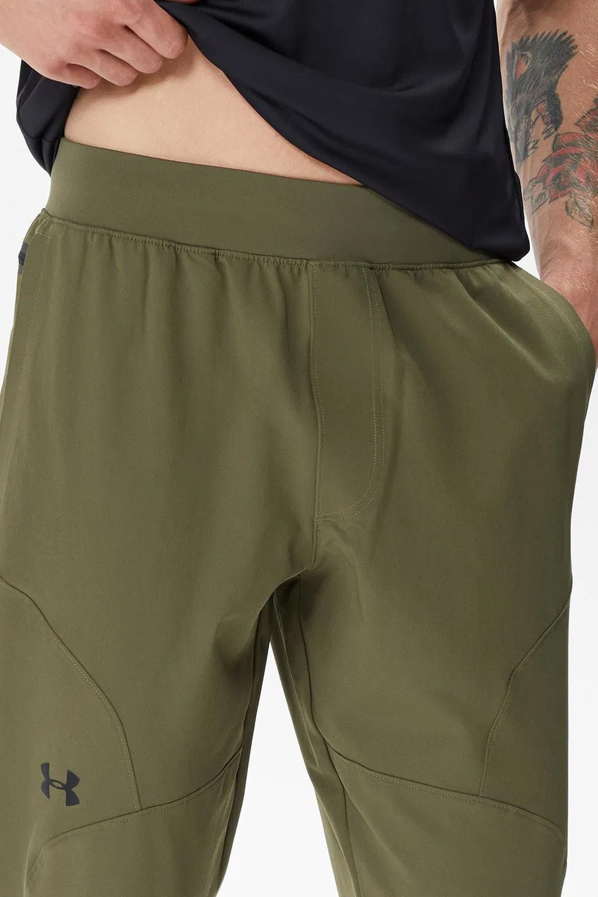 Under Armour Ua Unstoppable Tapered Erkek Eşofman Altı 1352028-390 Yeşil