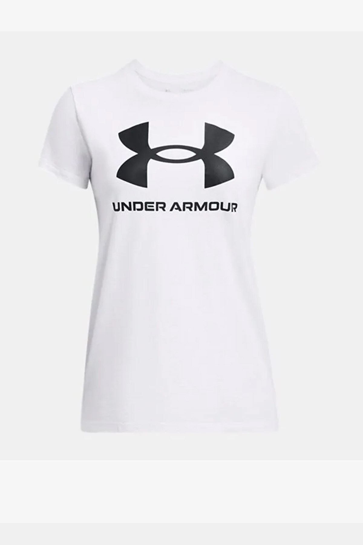 Under Armour UA Logo Ss Kadın Tişört Beyaz