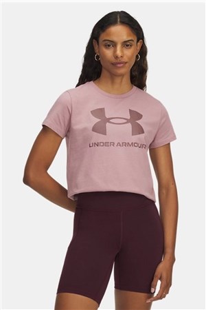 Under Armour UA Logo Ss Kadın Tişört