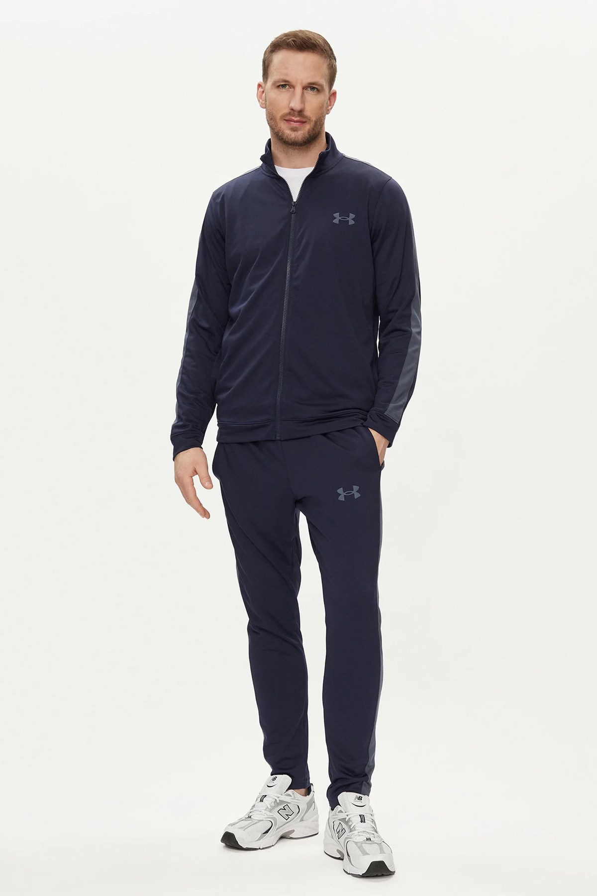 Under Armour Ua Rival Knit Erkek Eşofman Takımı 1357139-410 Lacivert