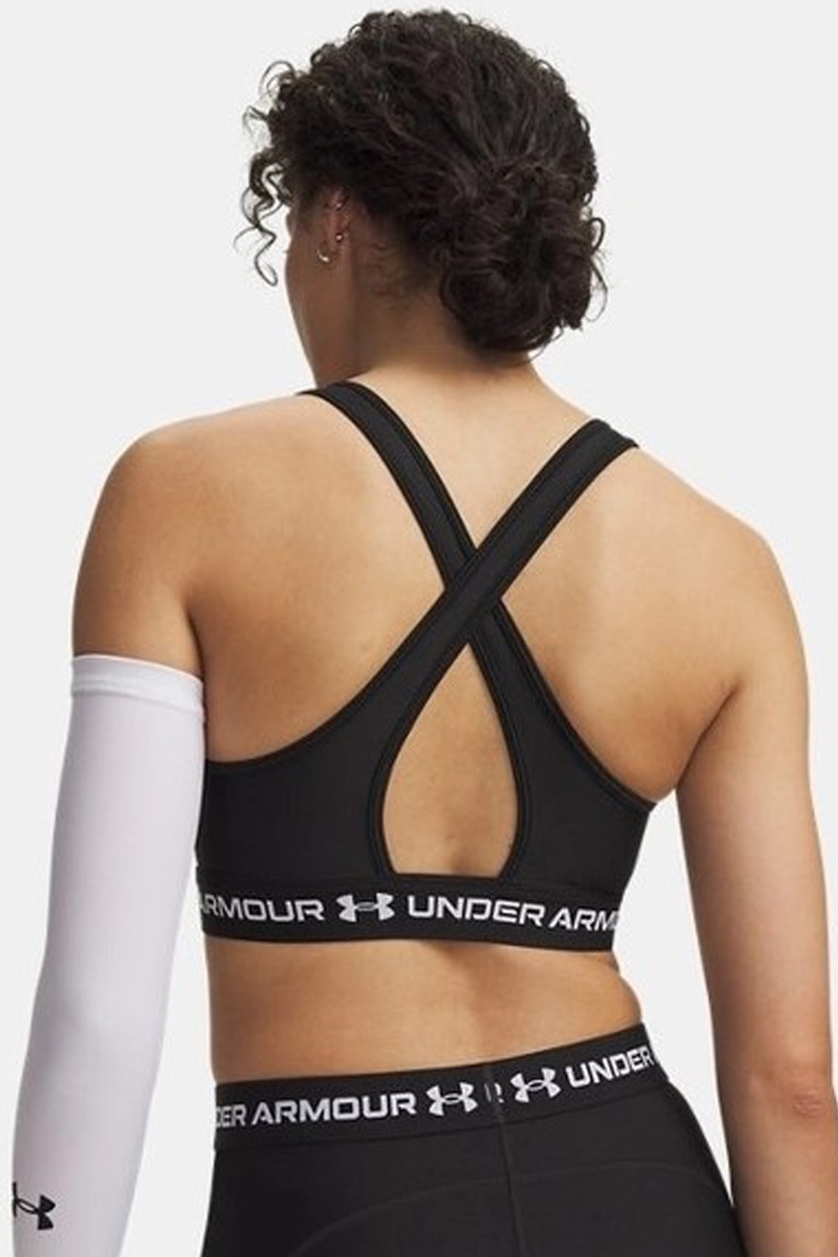 Under Armour Crossback Kadın Atlet 1361034-011 Siyah