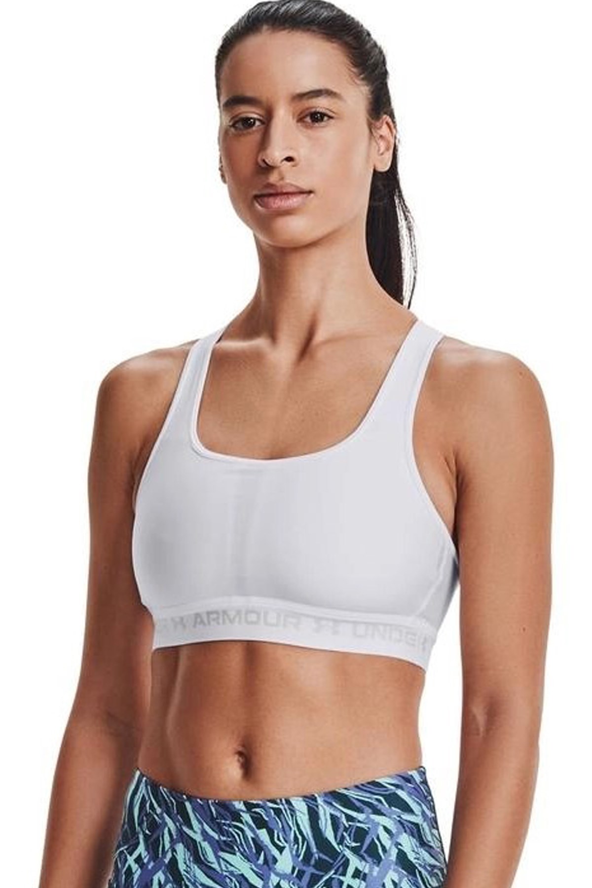 Under Armour Crossback Kadın Atlet 1361034-100 Beyaz