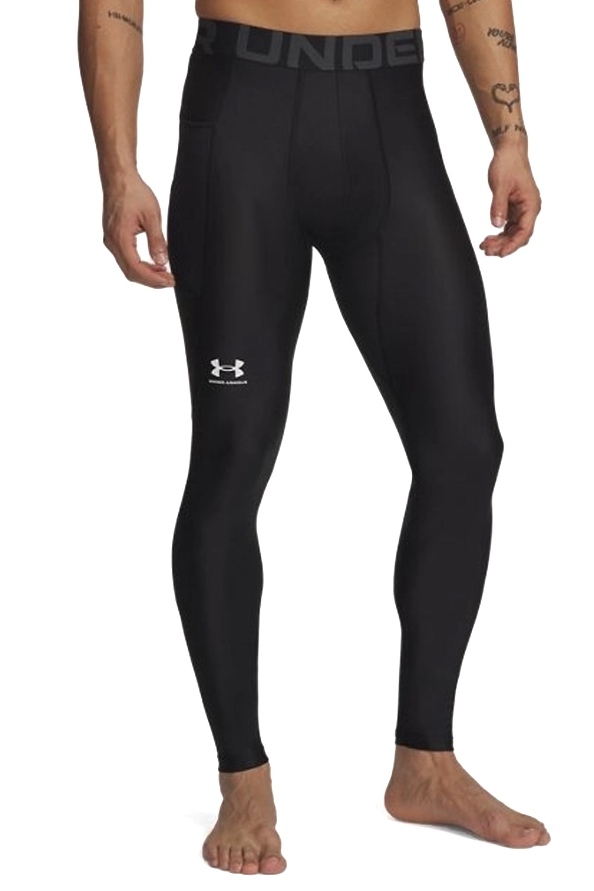 Under Armour Hg Armour Erkek Tayt 1361586-001 Siyah