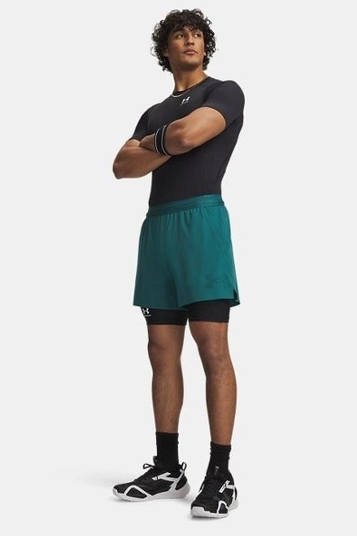 Under Armour Hg Armour Erkek Tayt 1361596-001 Siyah