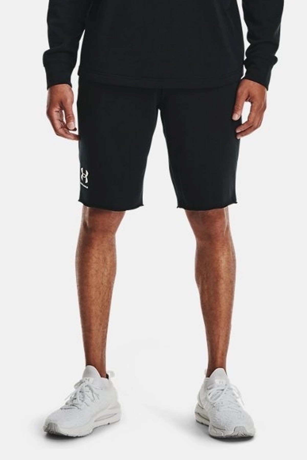 Under Armour Ua Rival Terry Erkek Şort 1361631-001 Siyah