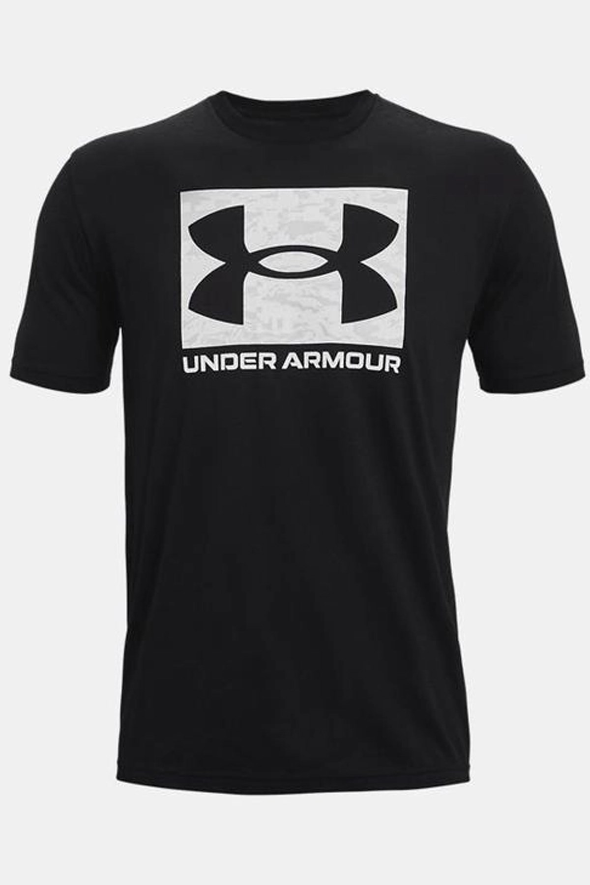 Under Armour Ua Abc Camo Boxed Logo Erkek Tişört 1361673-001 Siyah