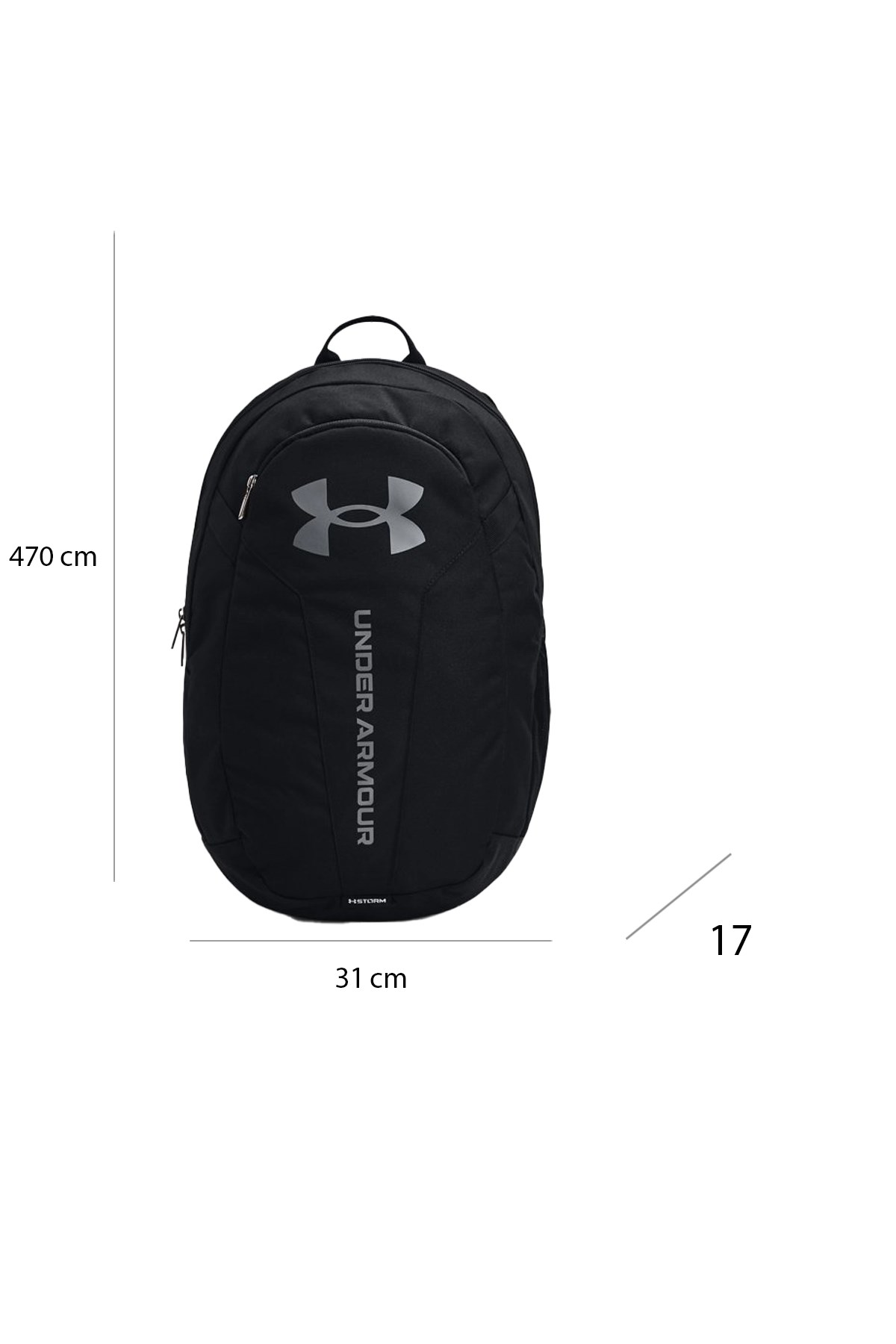Under Armour Ua Hustle Lite  Unisex Sırt Çantası 1364180-001 Siyah