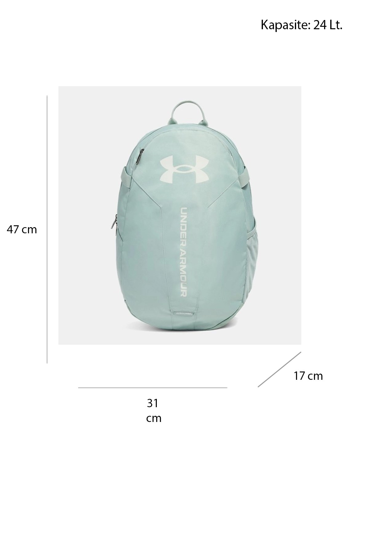 Under Armour Ua Hustle Lite  Unisex Sırt Çantası 1364180-348 Yeşil