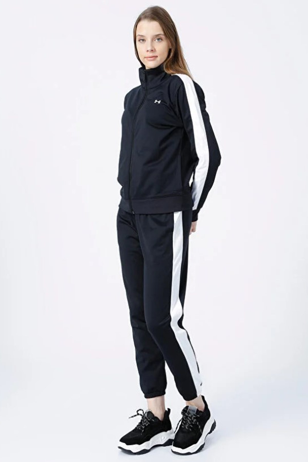 Under Armour Tricot Kadın Eşofman Takımı 1365147-001 Siyah