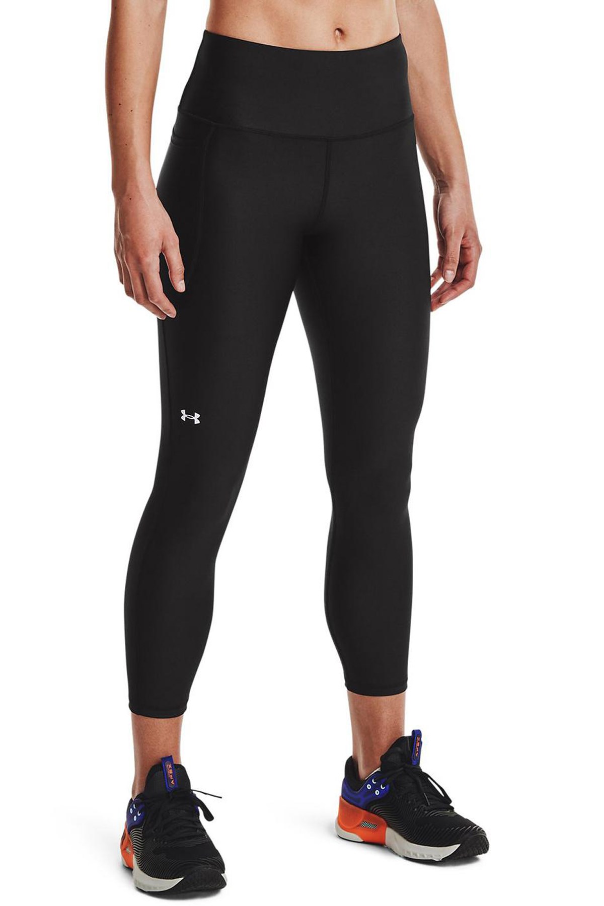 Under Armour Tech Hi Ankle Kadın Tayt 1365335-001 Siyah