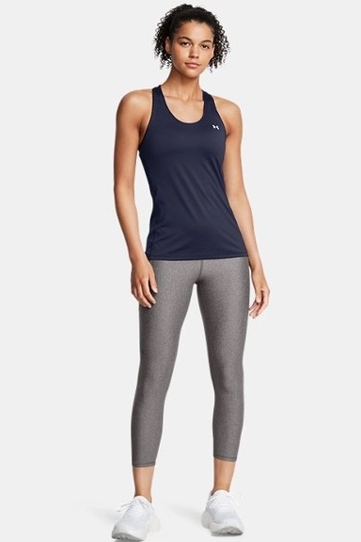 Under Armour Tech Hi Ankle Leg Kadın Tayt 1365335-020 Gri