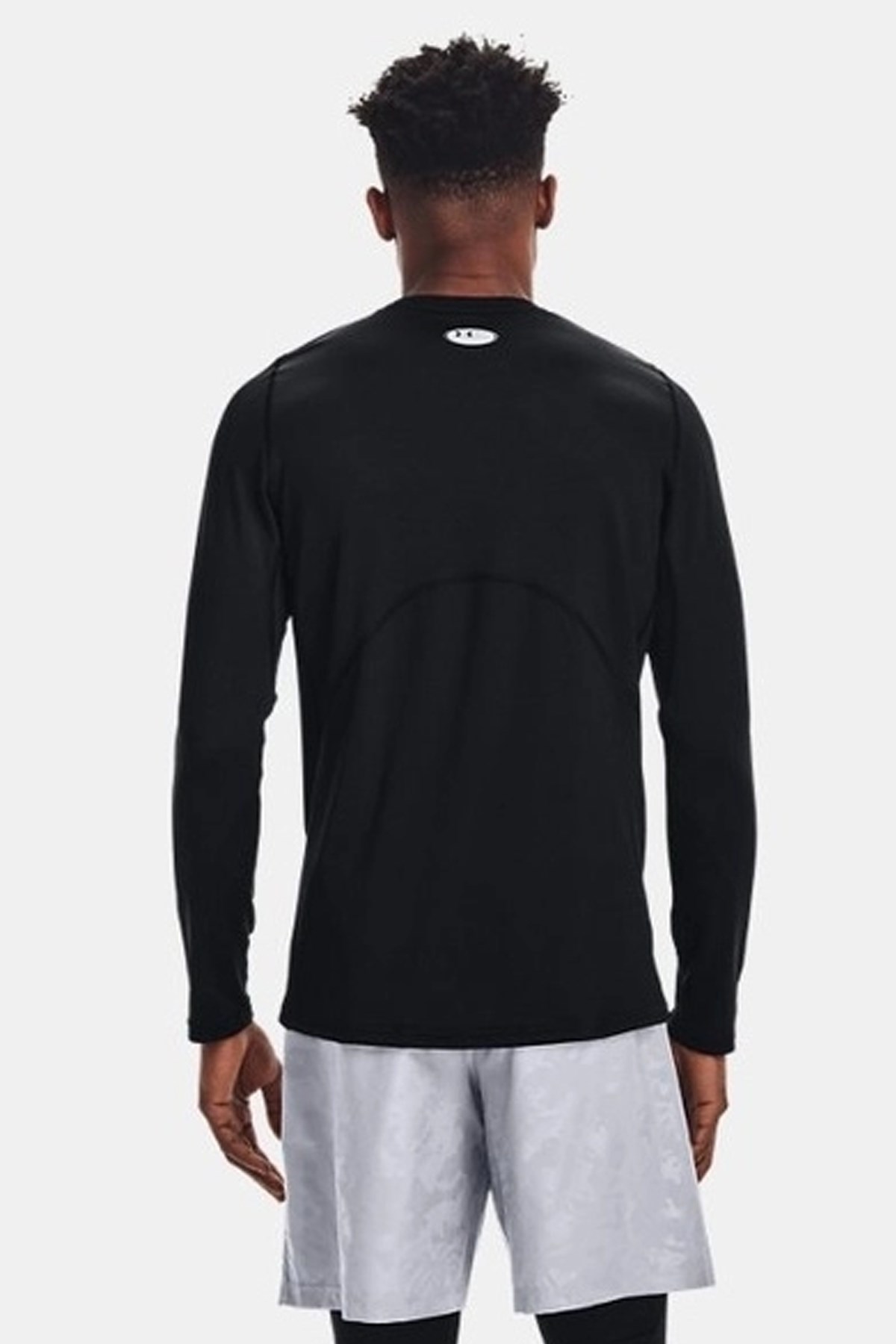 Under Armour Fitted Erkek Uzun Kollu Tişört Siyah