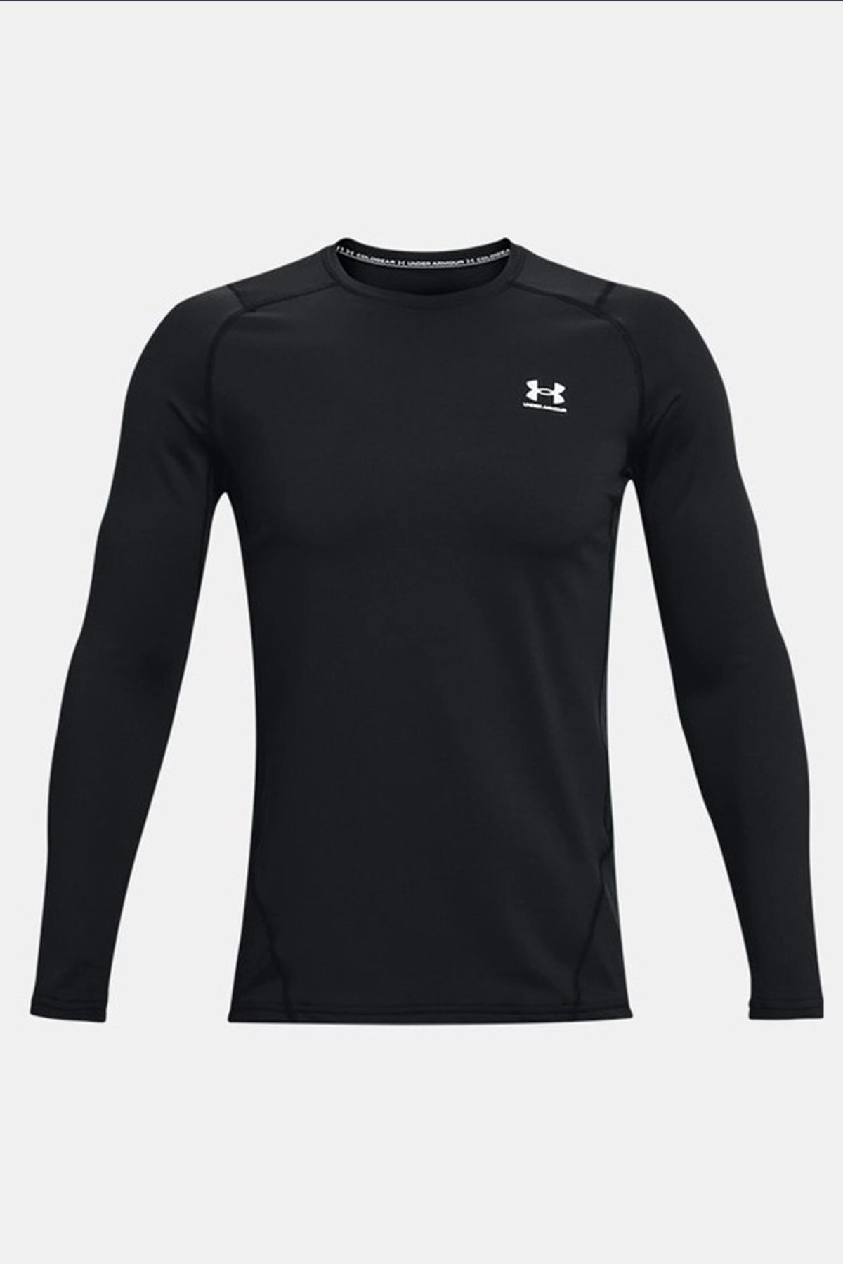 Under Armour Fitted Erkek Uzun Kollu Tişört Siyah