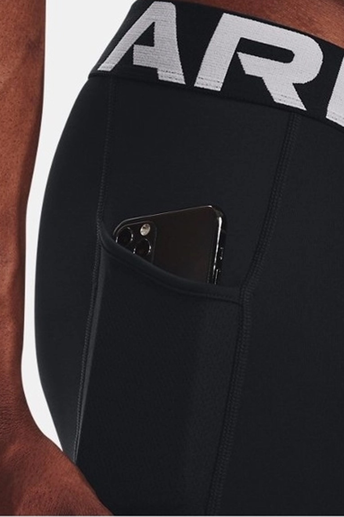 Under Armour UA Cg Armours Erkek Tayt Siyah