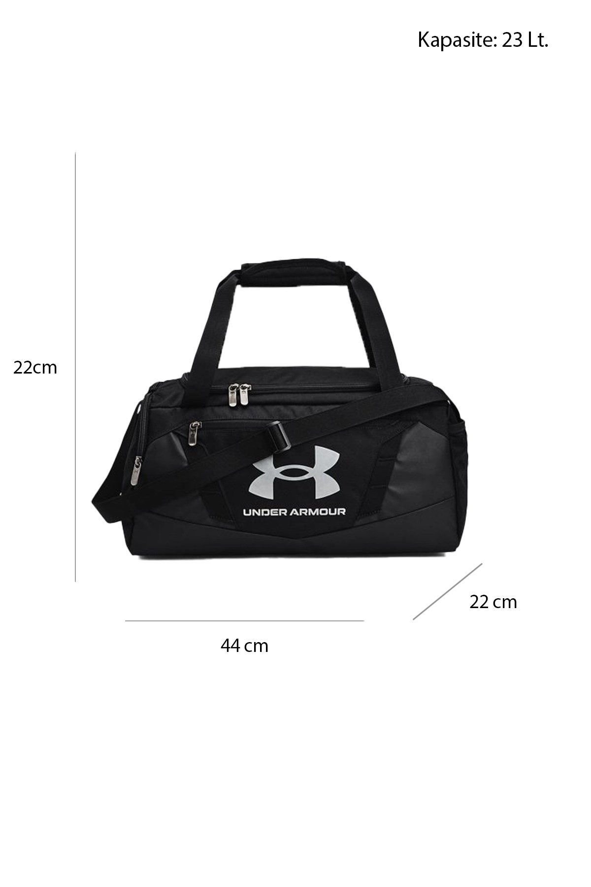 Under Armour Ua Undeniable 5.0 Duffle Xs Unisex Spor Çanta 1369221-001 Siyah