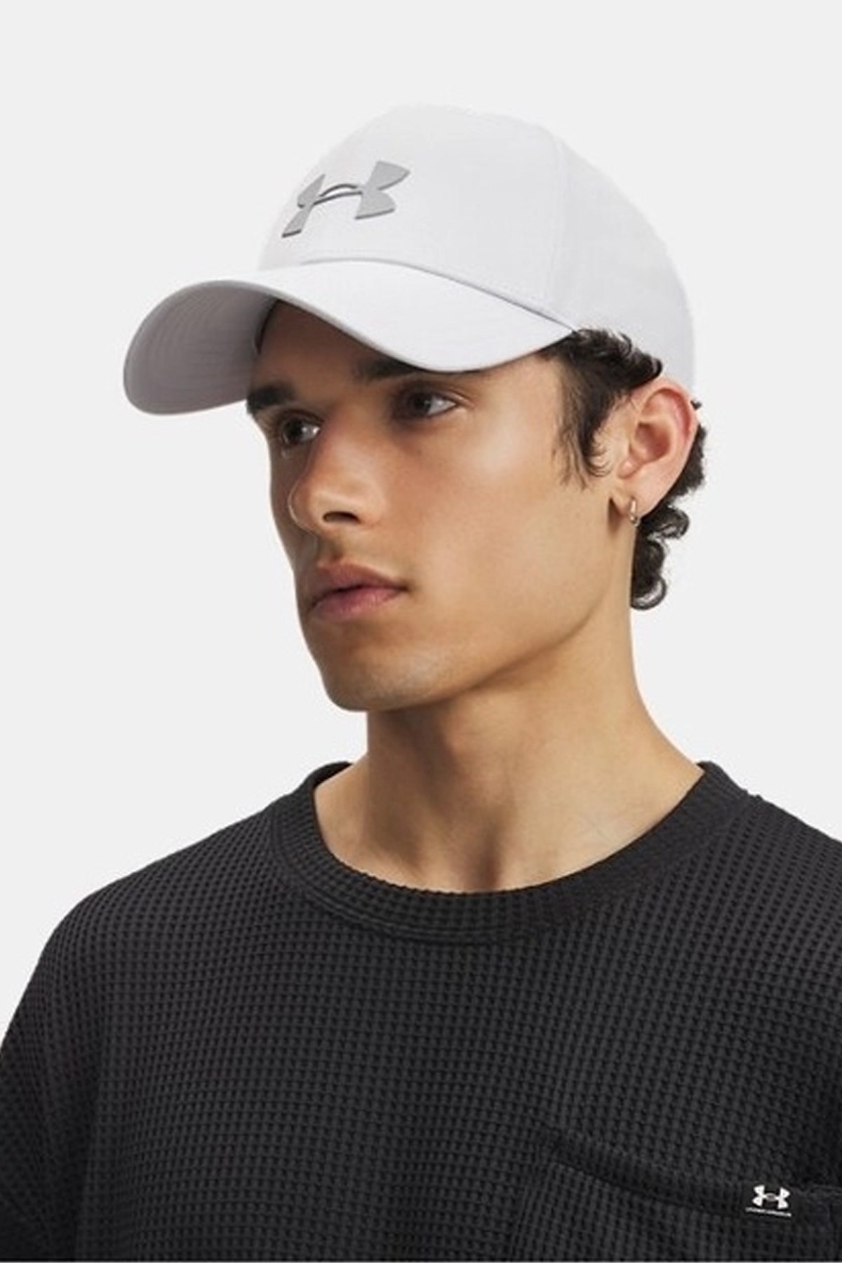 Under Armour Blitzing Low Erkek Şapka Gri