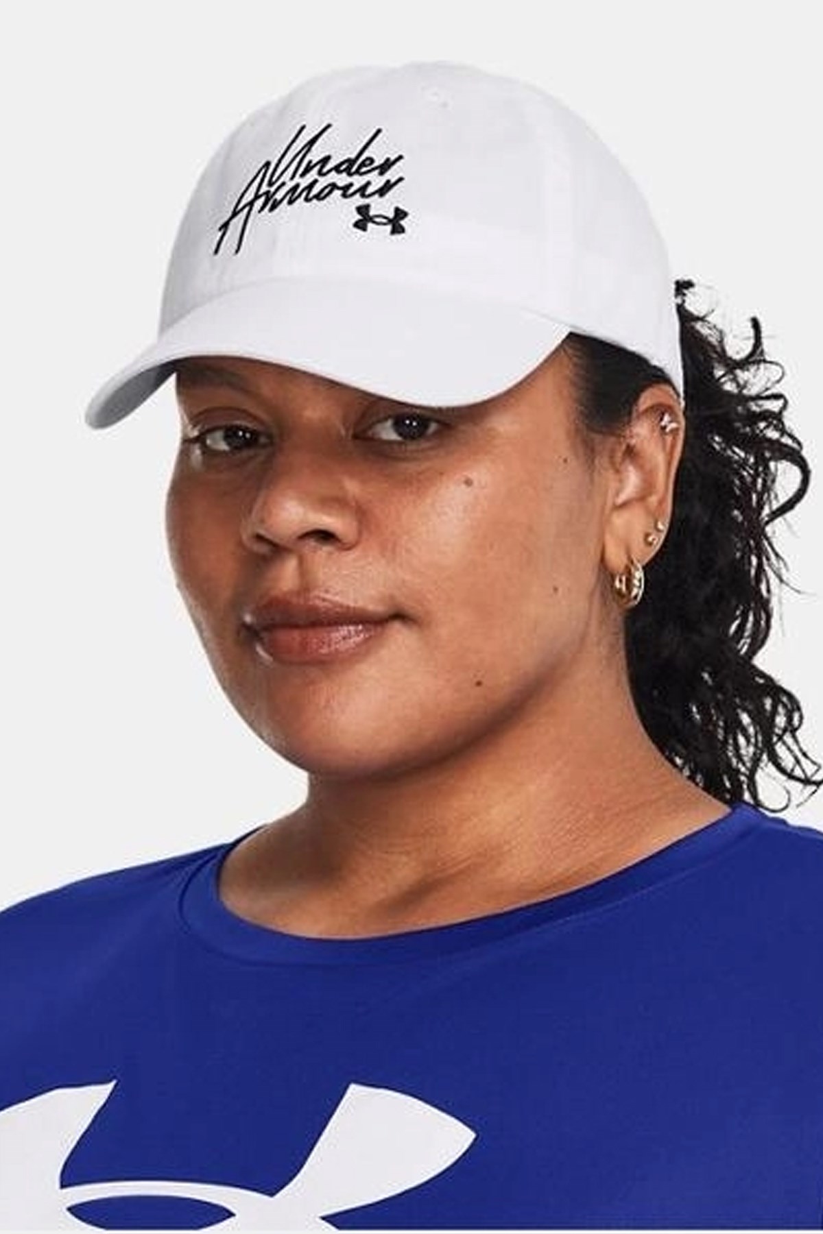 Under Armour W Sportstyle Adj Kadın Şapka 1369790-102 Beyaz