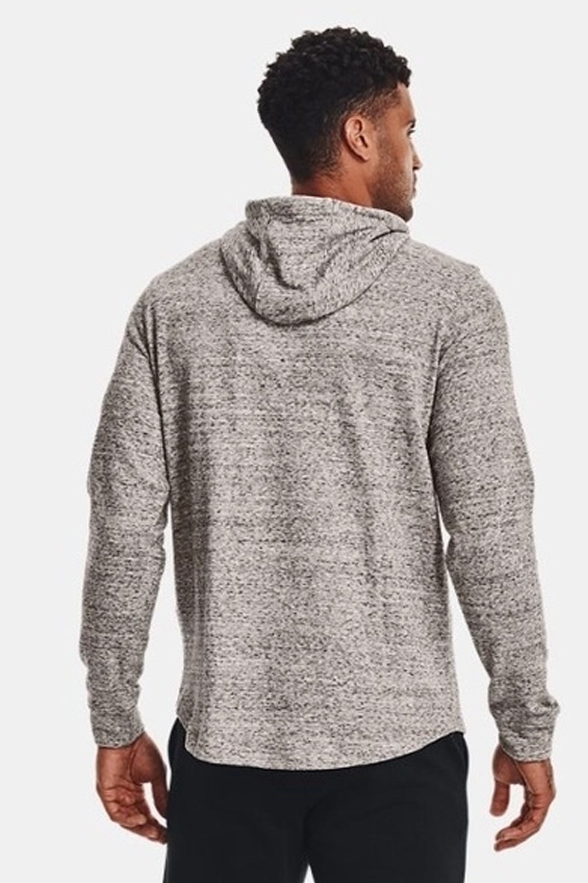 Under Armour UA Rival Terry Lc Hd Erkek Sweatshirt Beyaz