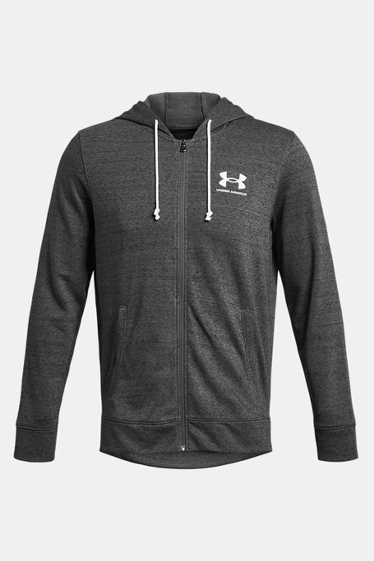 Under Armour UA Rival Terry Lc Fz Erkek Ceket Gri
