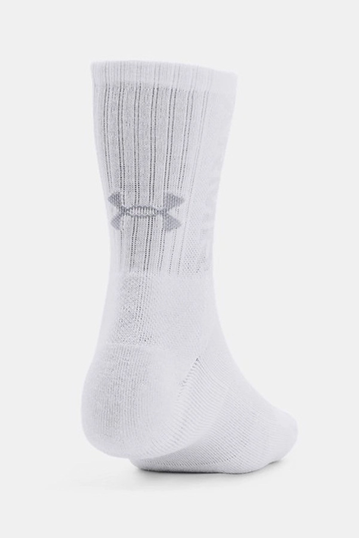 Under Armour UA 3-Maker 3Pk Mid-Crew Unisex Çorap Beyaz