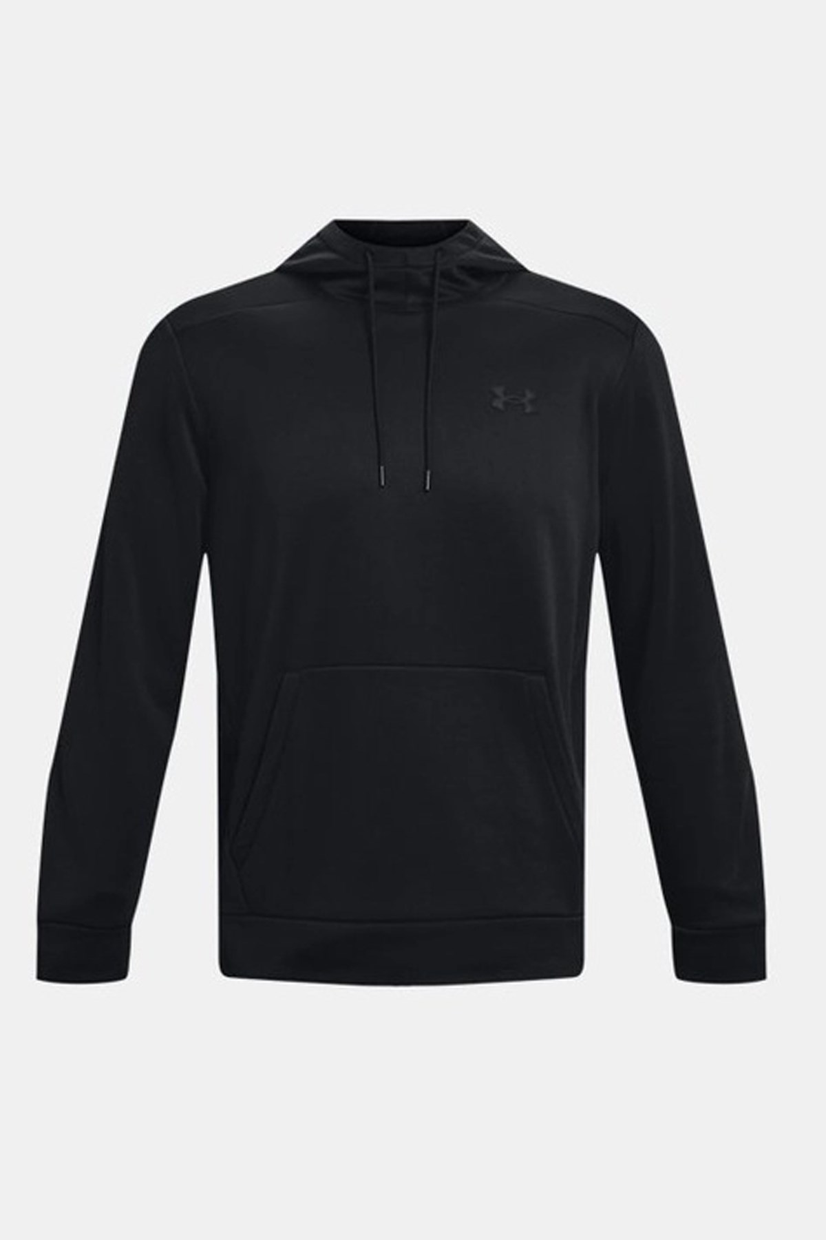 Under Armour UA Armour Fleece Erkek Sweatshirt Siyah