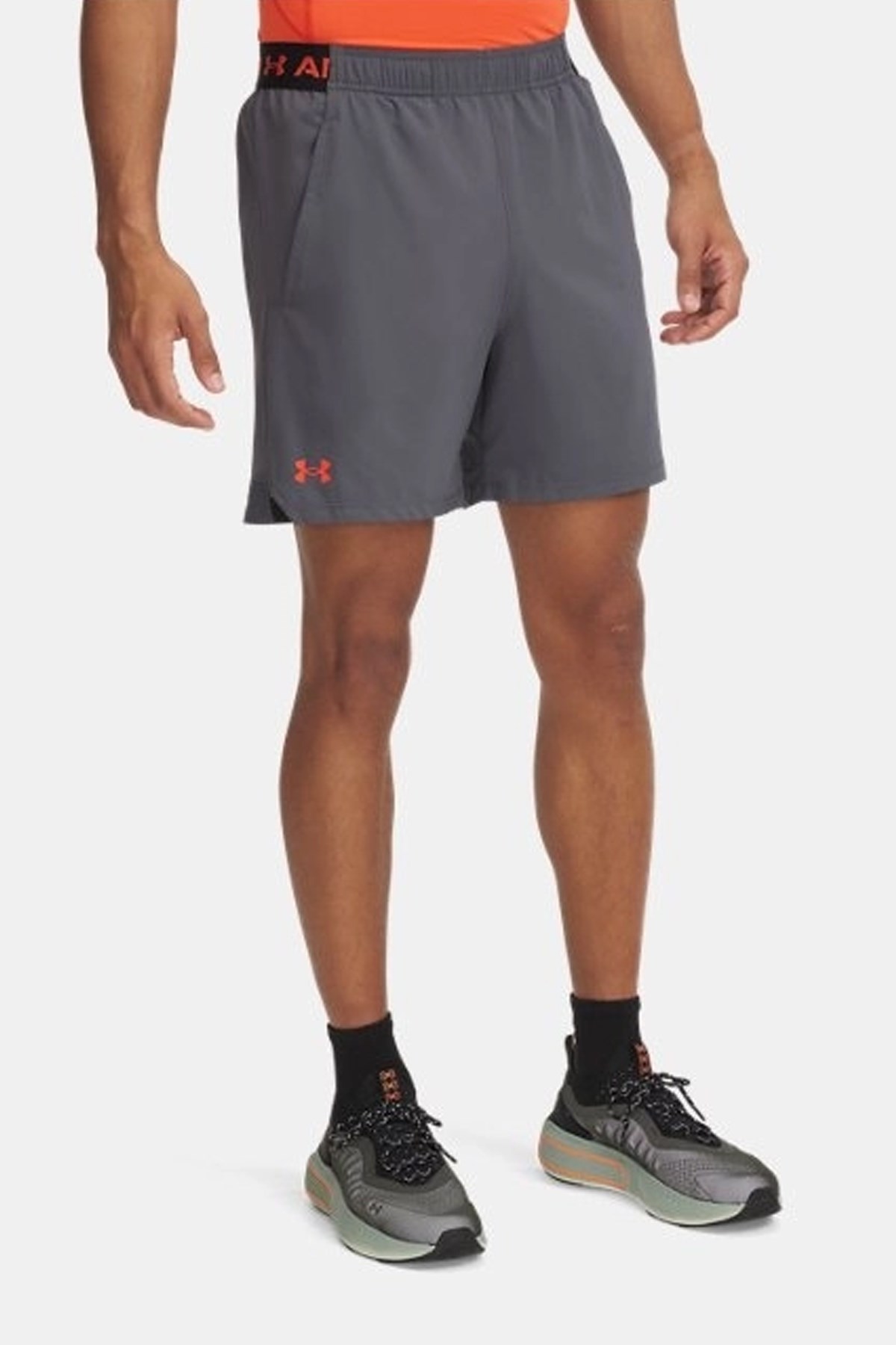 Under Armour Ua Vanish Woven 6İn Erkek Şort 1373718-028 Gri