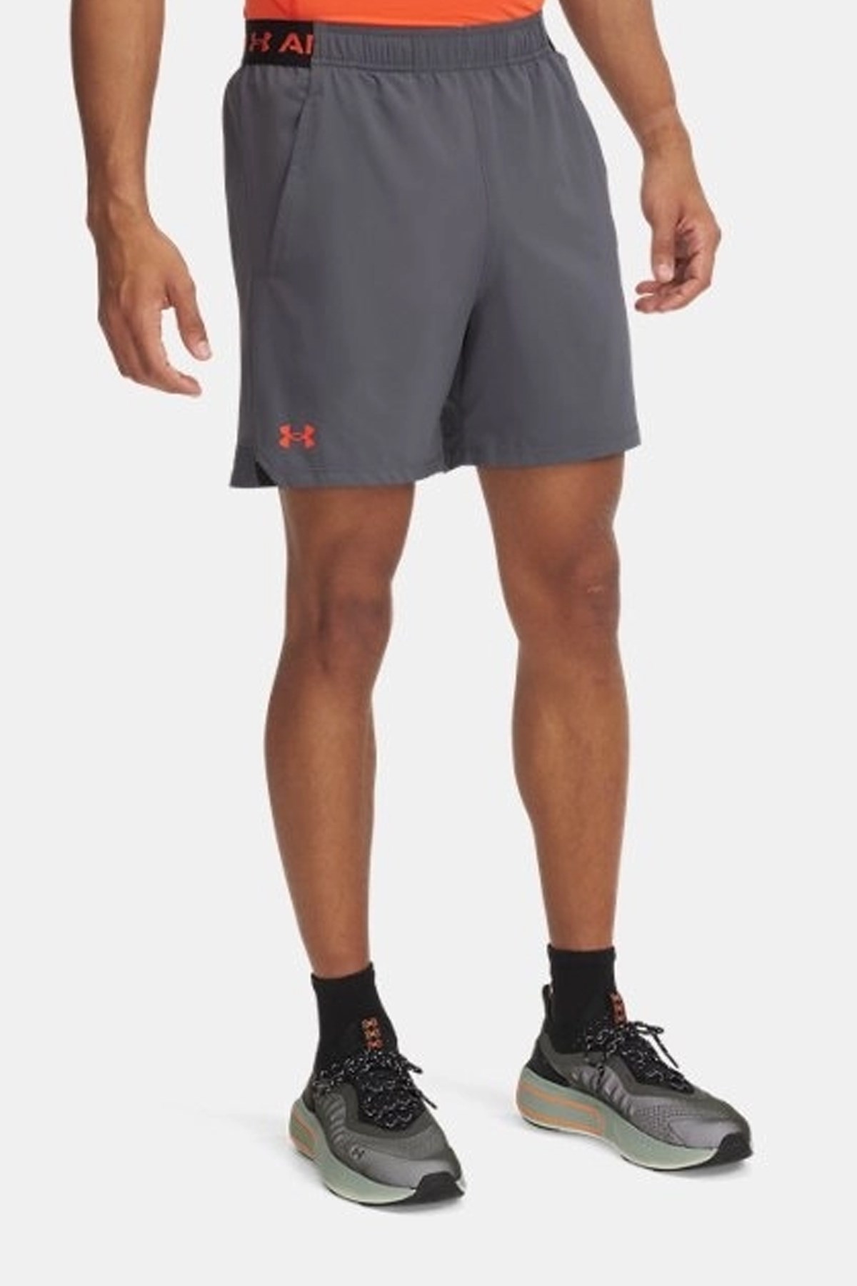 Under Armour Ua Vanish Woven 6İn Erkek Şort 1373718-028 Gri