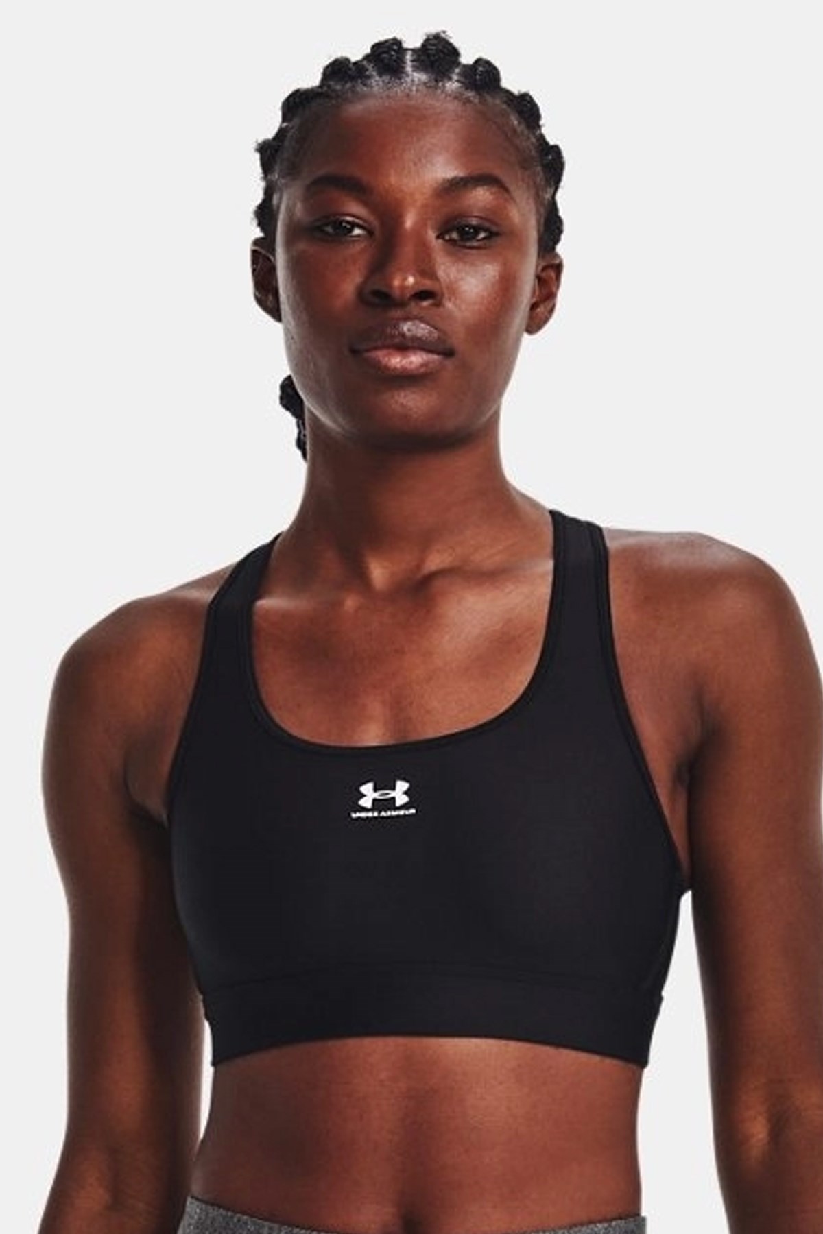 Under Armour Ua Hg Armour Mid Padless Kadın Atlet 1373865-002 Siyah