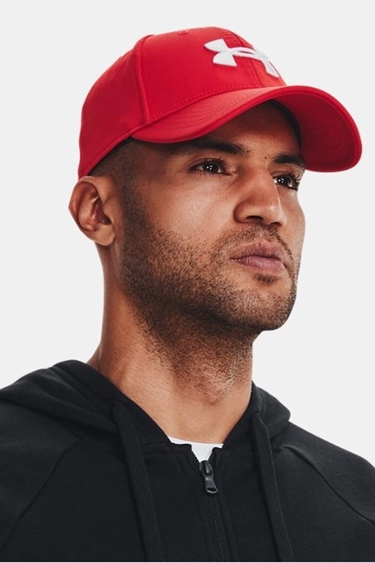 Under Armour Blitzing Low Erkek Şapka Kırmızı