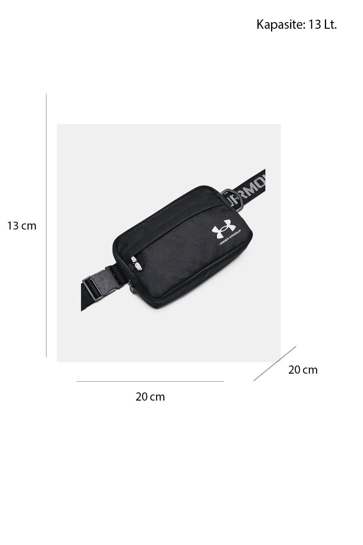 Under Armour Ua Sportstyle Wb  Unisex Bel Çantası 1378418-001 Siyah