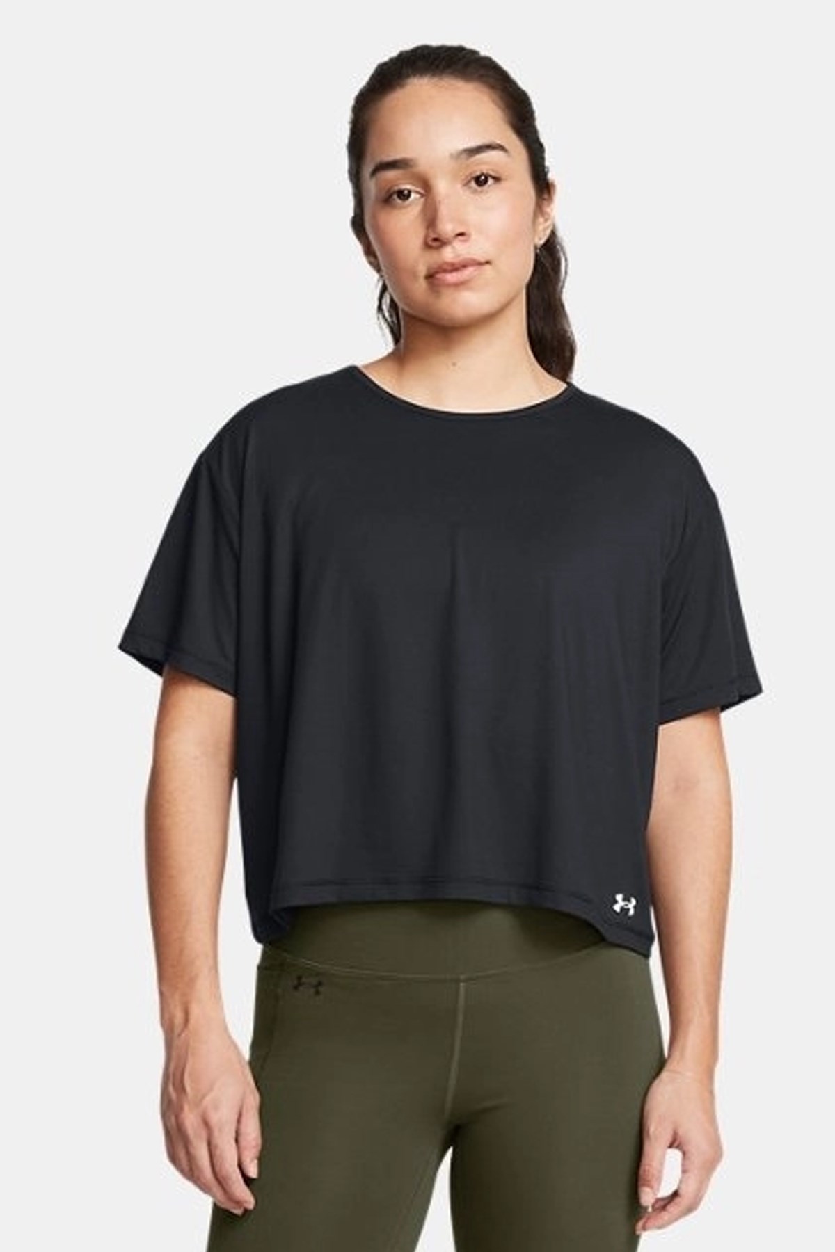 Under Armour Motion Ss Kadın Tişört 1379178-003 Siyah