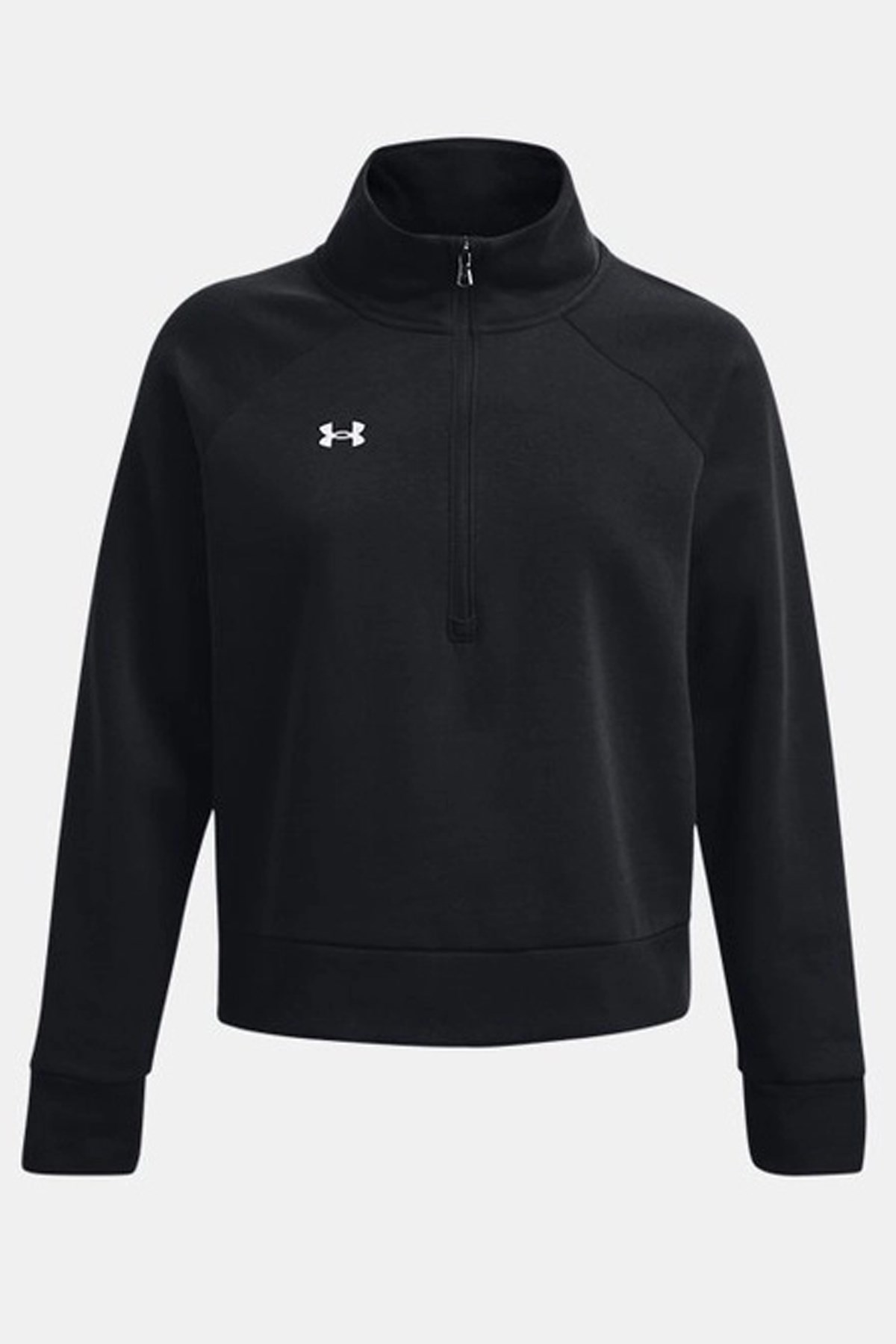 Under Armour UA Rival Fleece Hz Kadın Sweatshirt Siyah