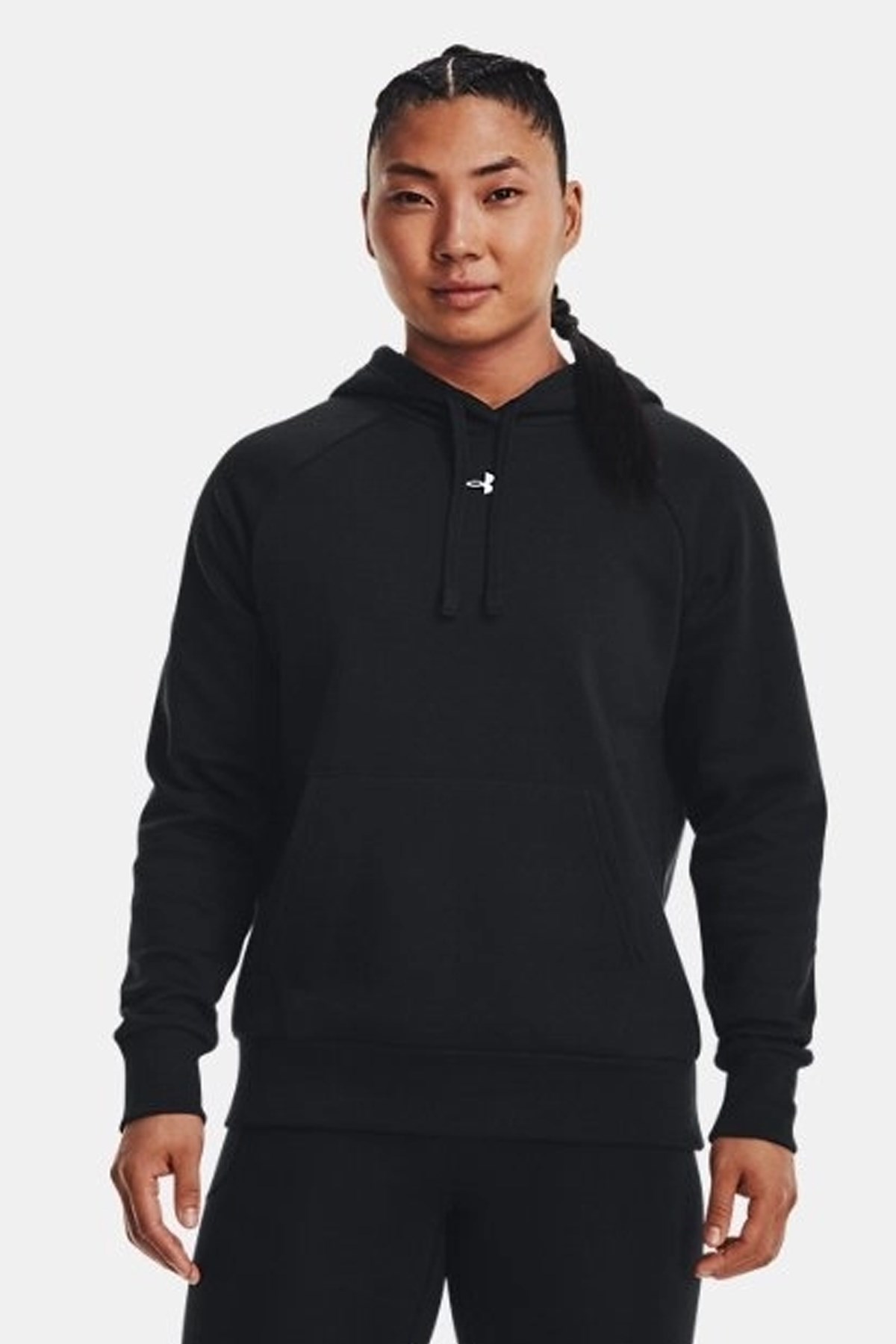 Under Armour UA Rival Fleece Kadın Sweatshirt Siyah