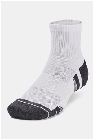 Under Armour UA Performance Tech 3Pk Unisex Çorap Beyaz