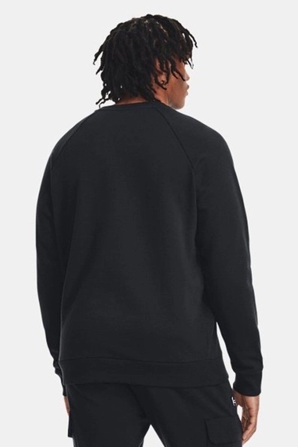 Under Armour UA Rival Fleece Erkek Sweatshirt Siyah