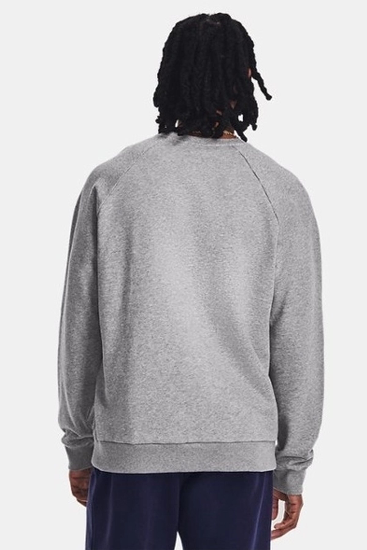 Under Armour UA Rival Fleece Erkek Sweatshirt Gri