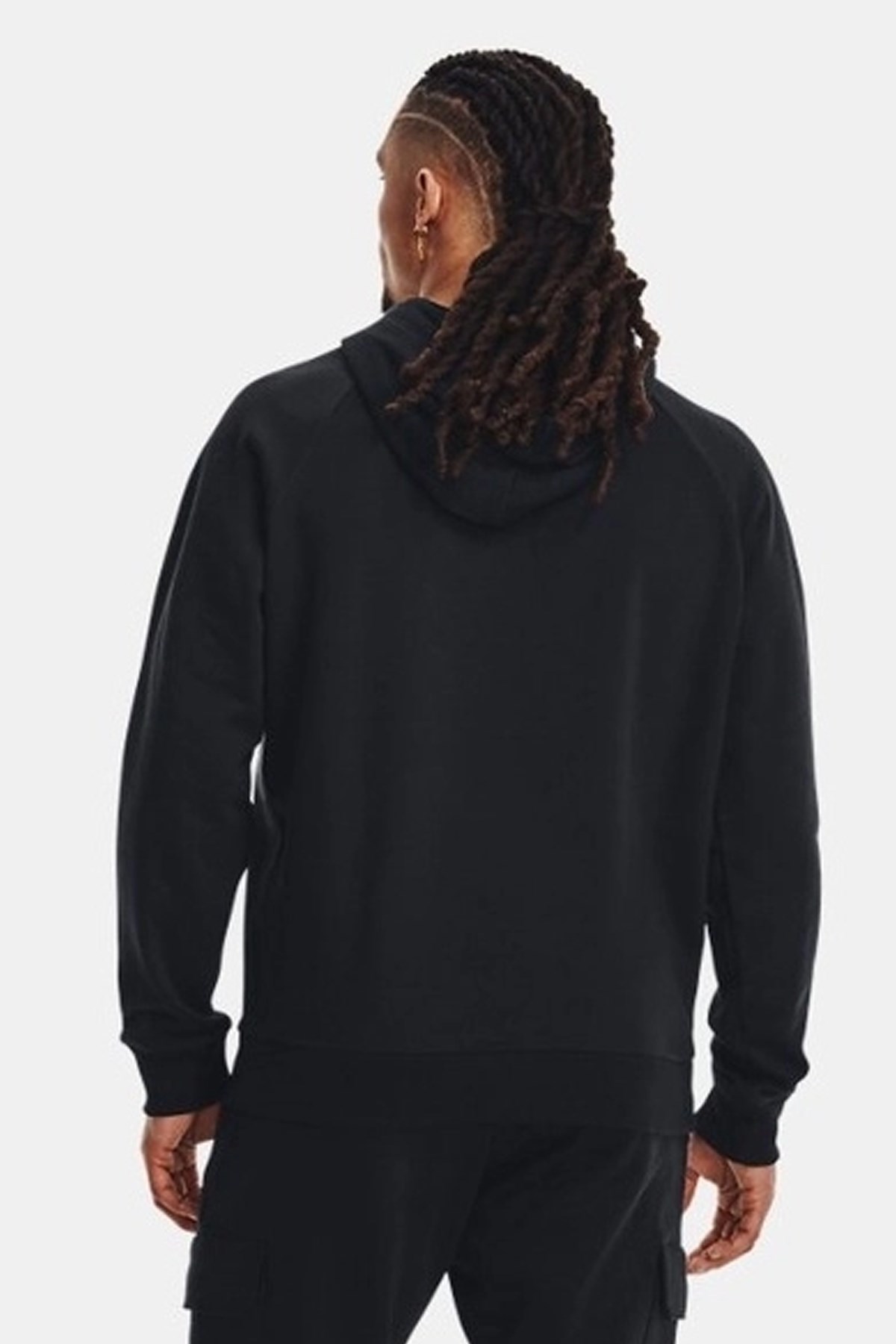 Under Armour UA Rival Fleece Erkek Sweatshirt Siyah