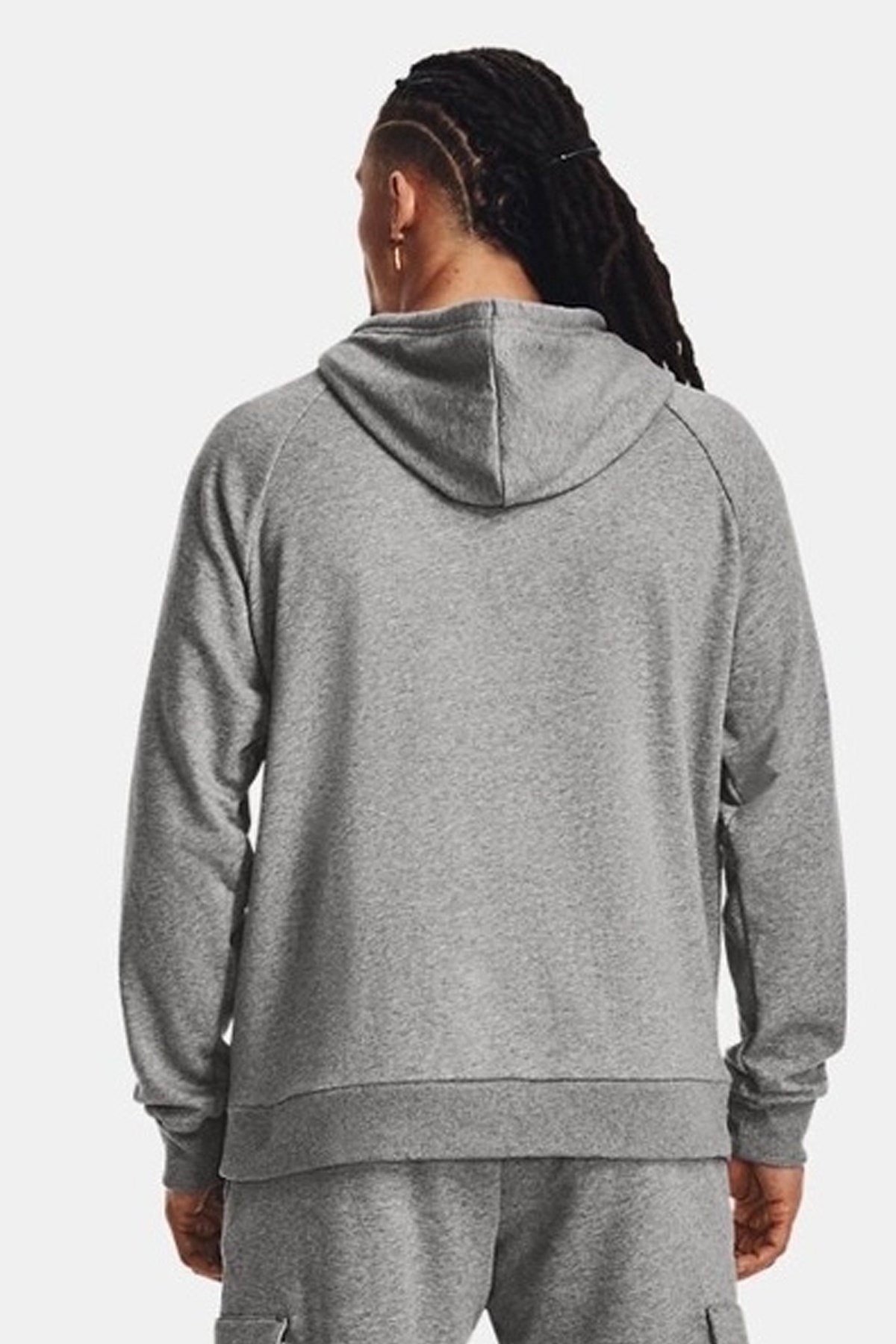 Under Armour UA Rival Fleece Erkek Sweatshirt Gri