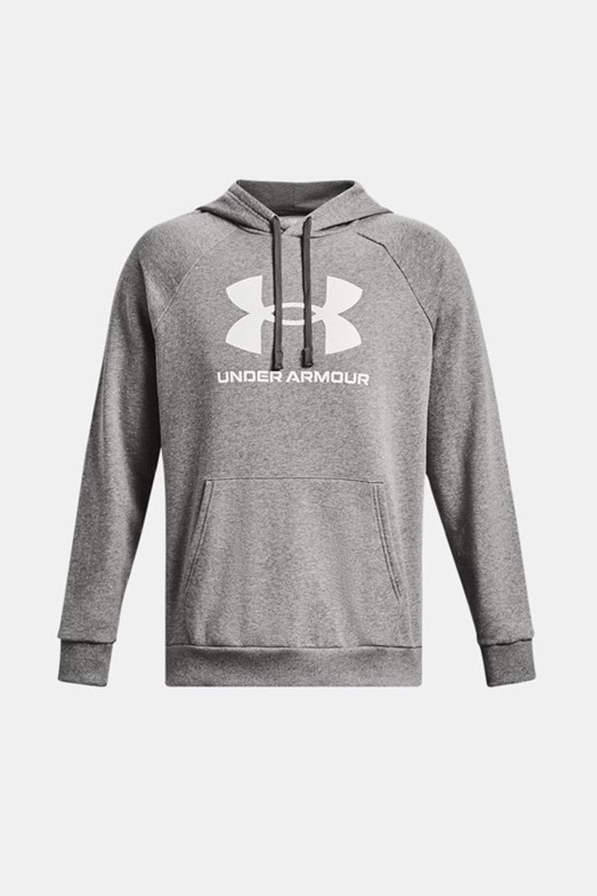 Under Armour UA Rival Fleece Logo Hd Erkek Sweatshirt Gri