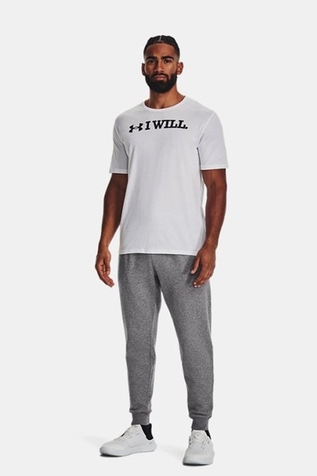 Under Armour UA Rival Fleeces Erkek Eşofman Altı Gri