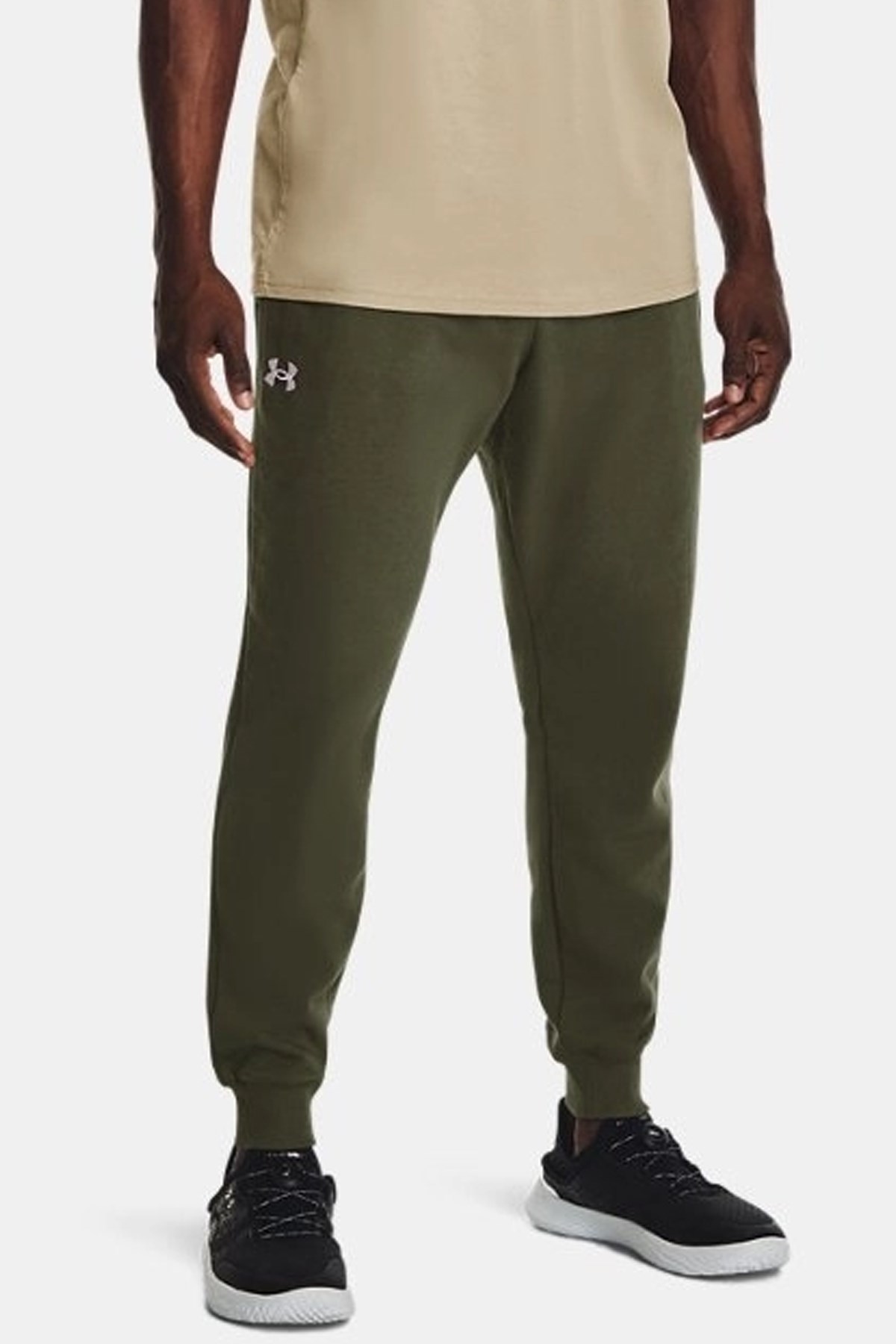 Under Armour UA Rival Fleeces Erkek Eşofman Altı Haki