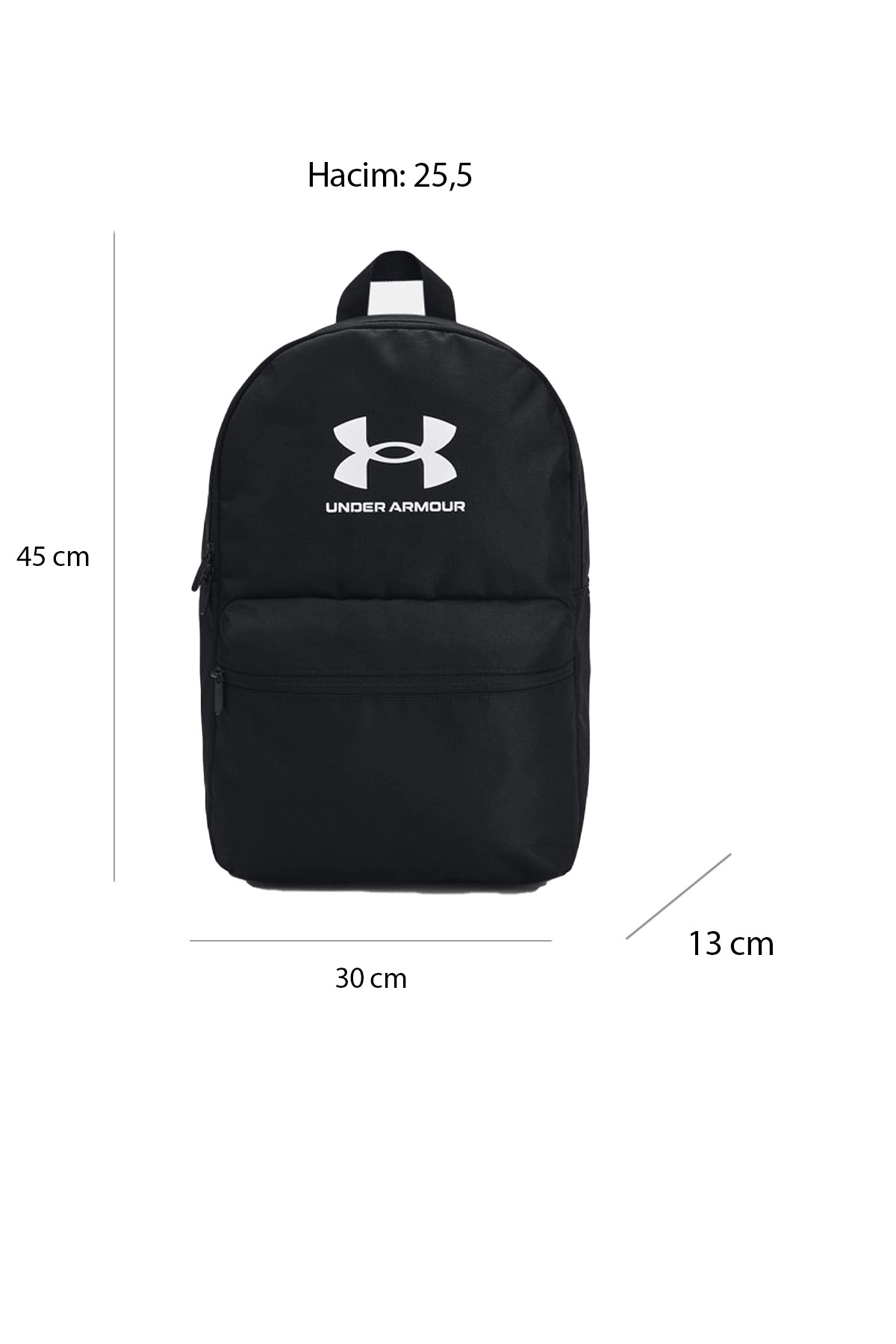 Under Armour Ua Sportstyle Lite Unisex Sırt Çantası 1380476-001 Siyah