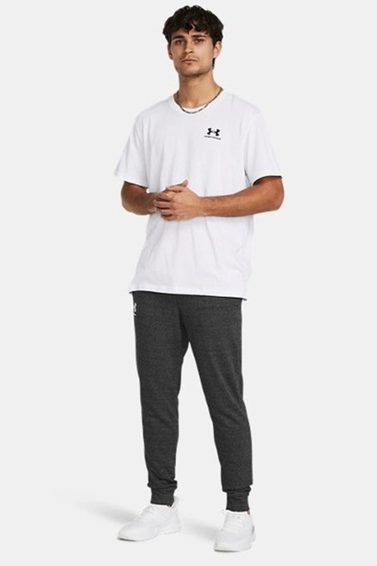 Under Armour UA Rival Terry Erkek Eşofman Altı Gri