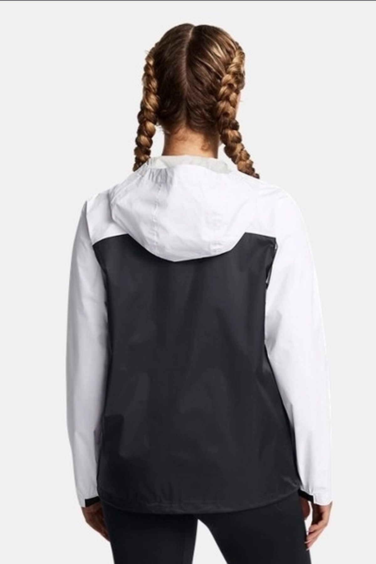 Under Armour Cloudstrike Kadın Yağmurluk Siyah