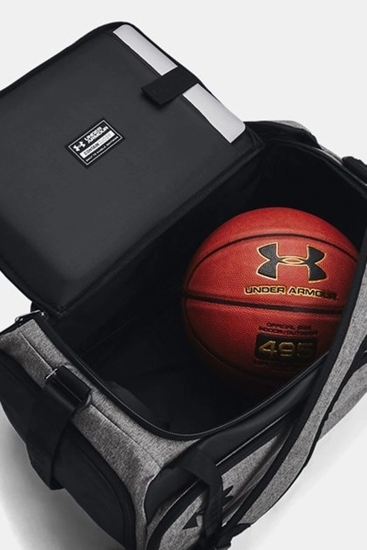 Under Armour Ua Contain Duo Sm Bp Duffle Unisex Spor Çanta 1381920-025 Gri