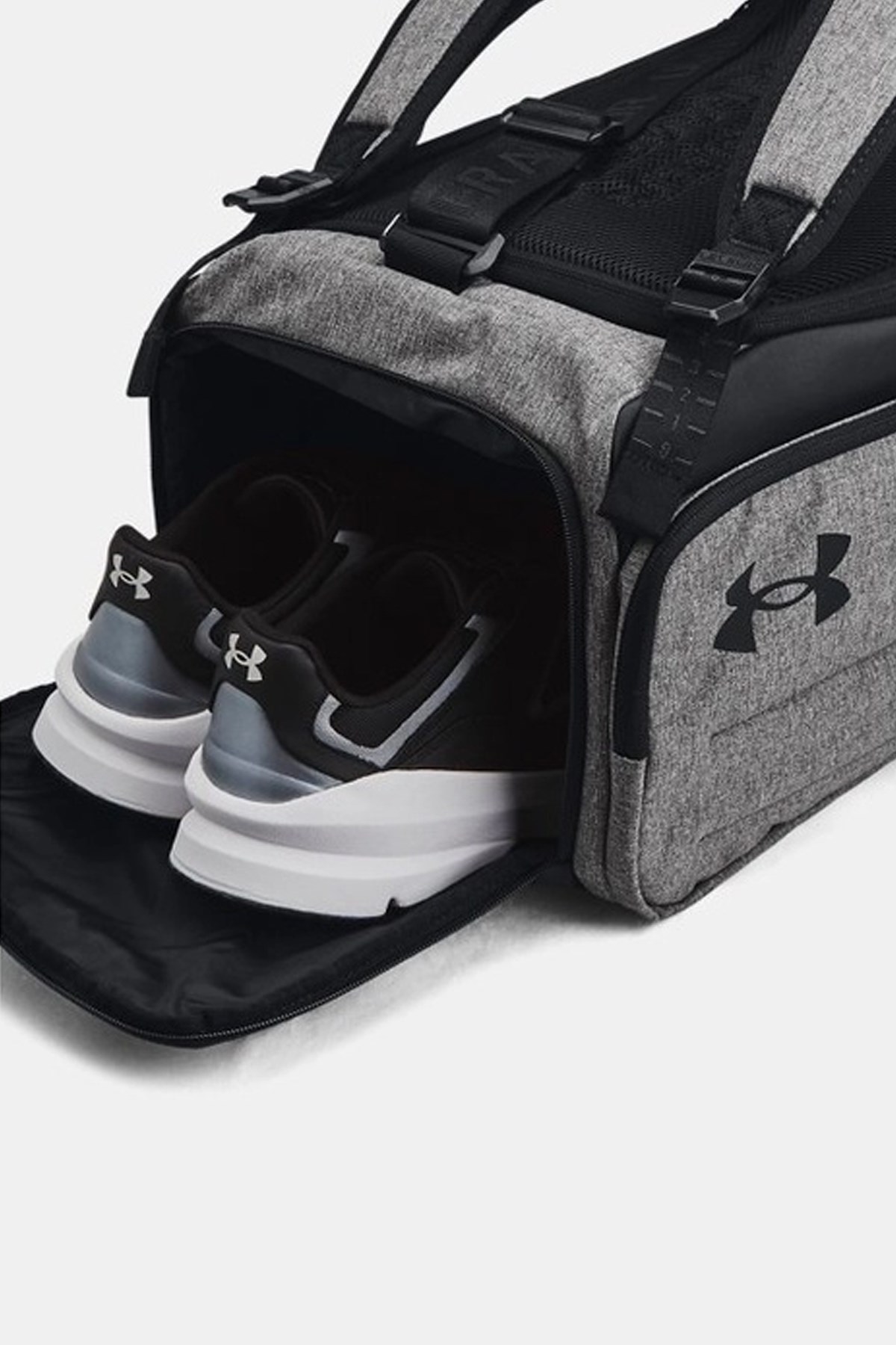 Under Armour Ua Contain Duo Sm Bp Duffle Unisex Spor Çanta 1381920-025 Gri