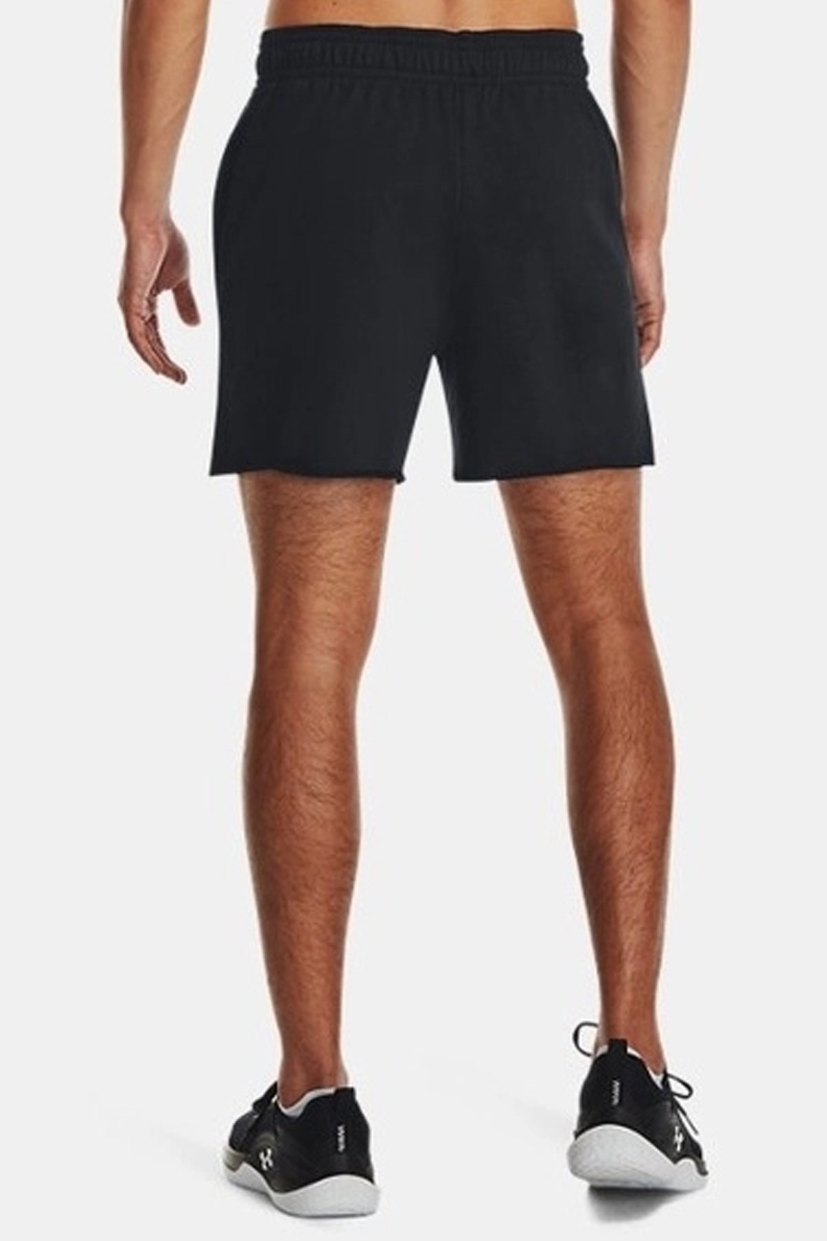 Under Armour Ua Rival Terry 6İn Erkek Şort 1382427-001 Siyah