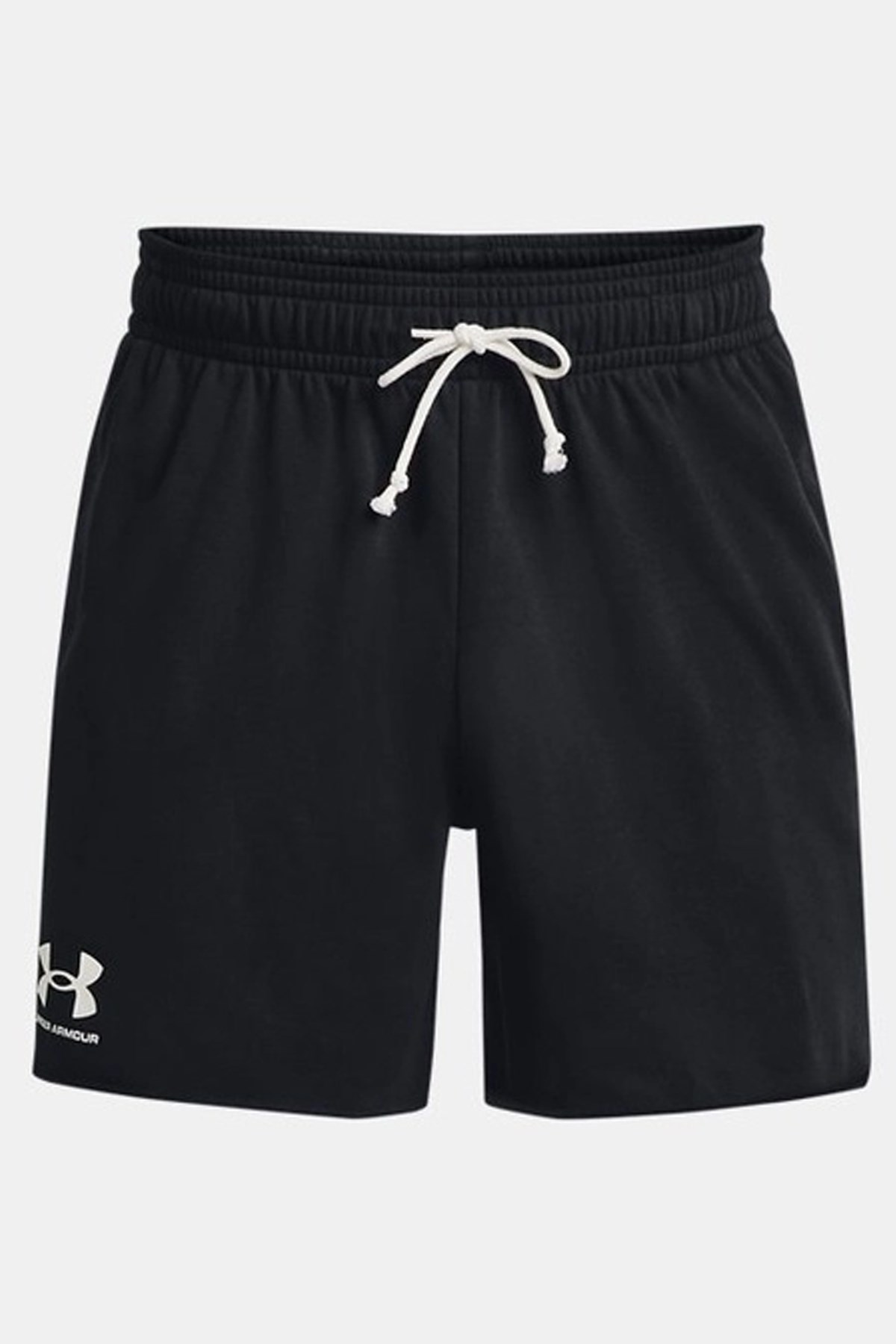 Under Armour Ua Rival Terry 6İn Erkek Şort 1382427-001 Siyah