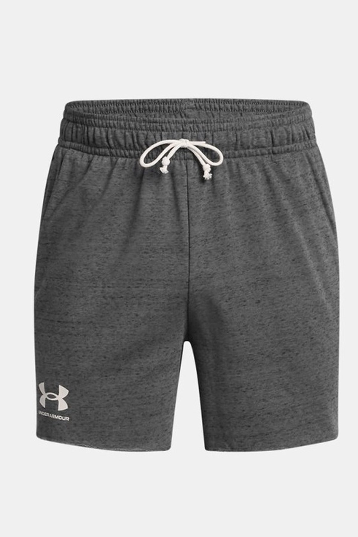 Under Armour Ua Rival Terry 6İn Erkek Şort 1382427-025 Gri
